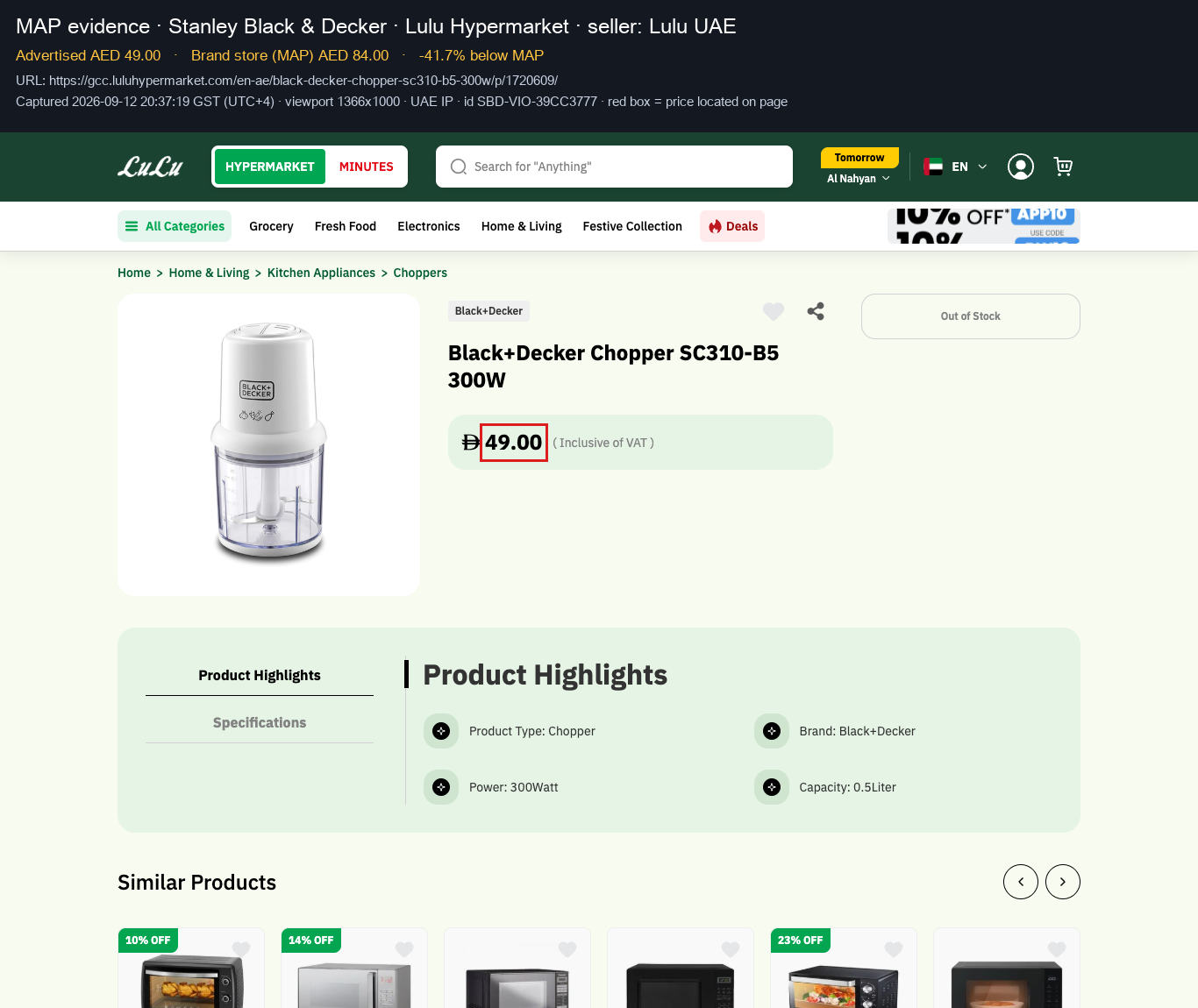 Evidence SBD-VIO-39CC3777