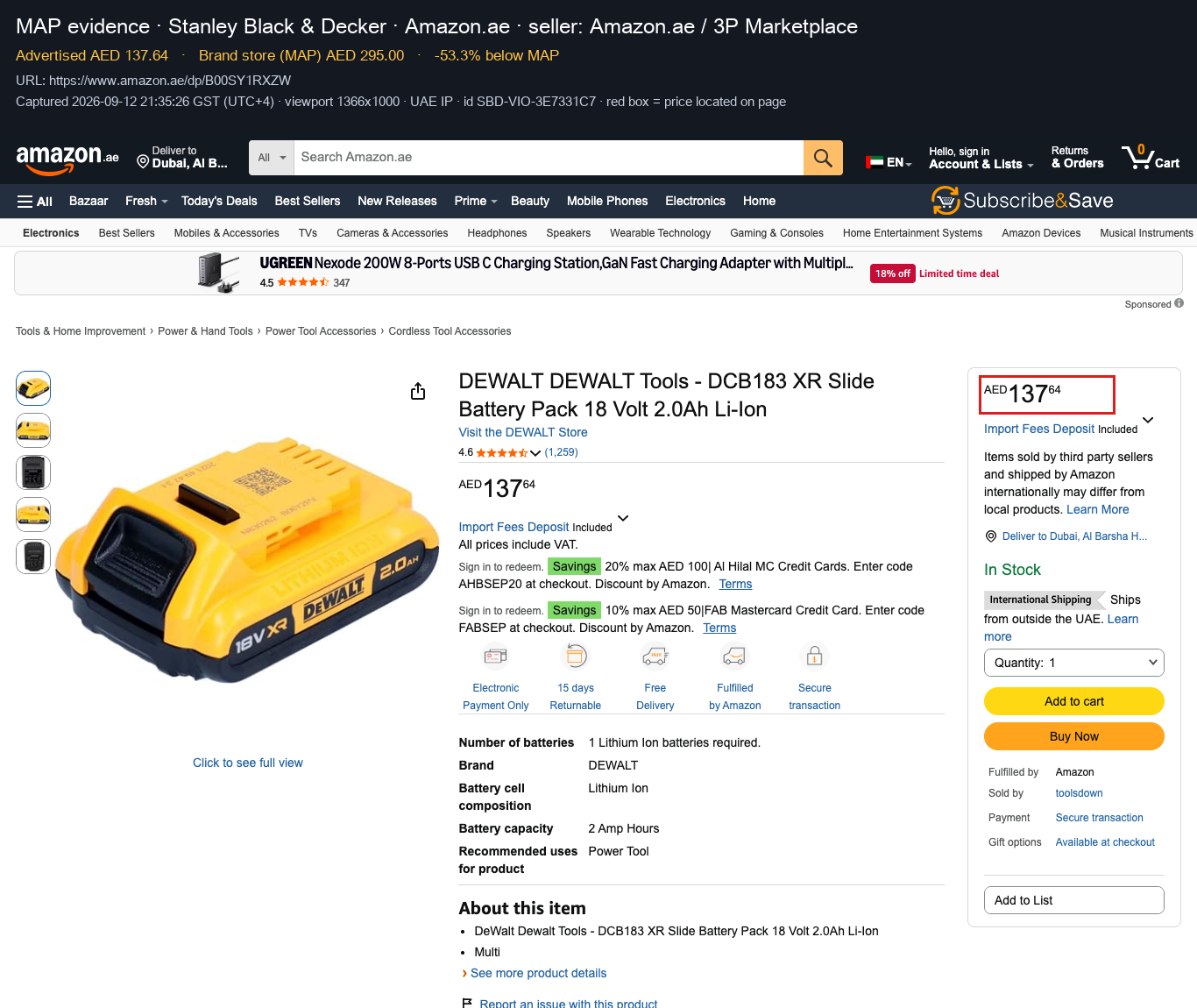 Evidence SBD-VIO-3E7331C7
