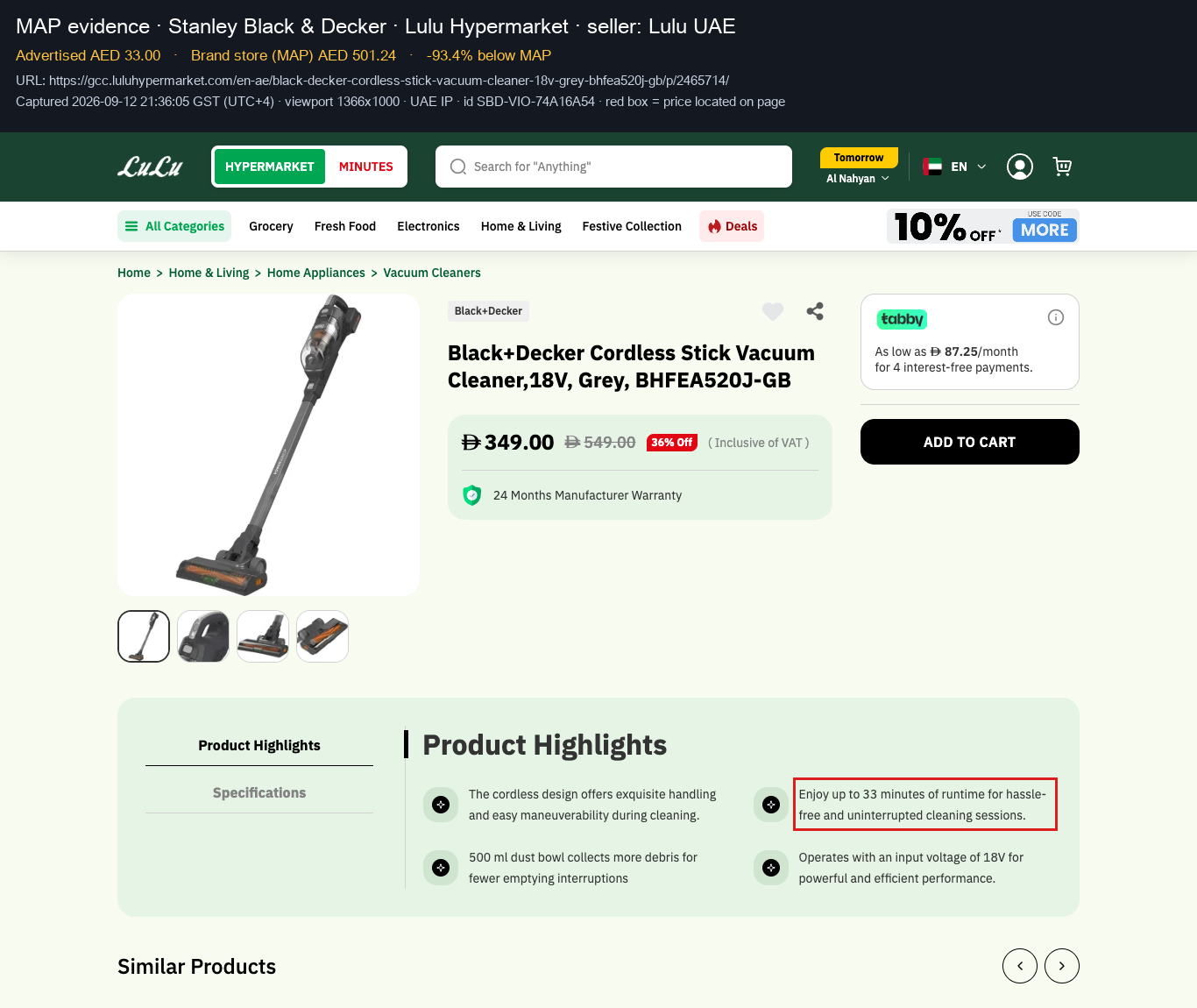 Evidence SBD-VIO-74A16A54