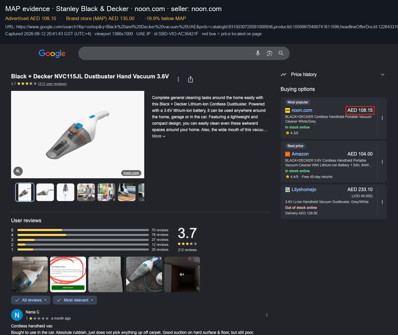 Evidence SBD-VIO-AC35421F
