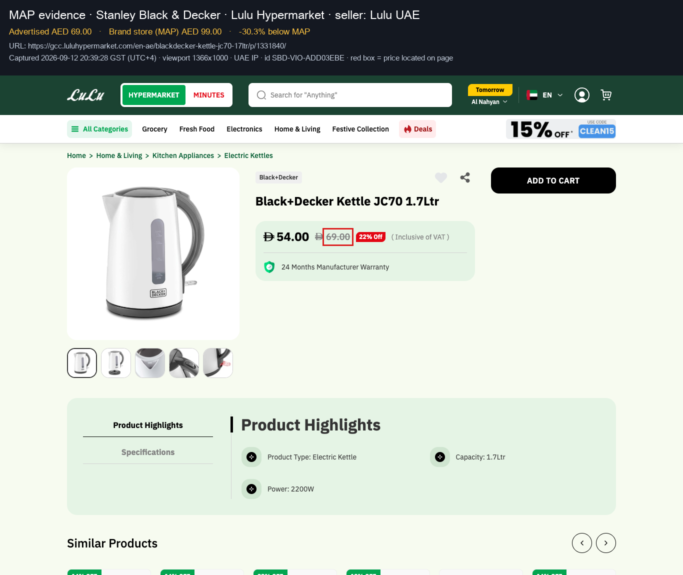 Evidence SBD-VIO-ADD03EBE