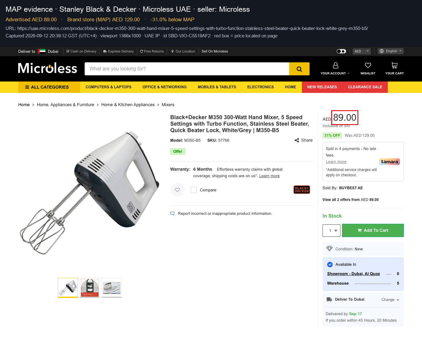 Evidence SBD-VIO-C5519AF2